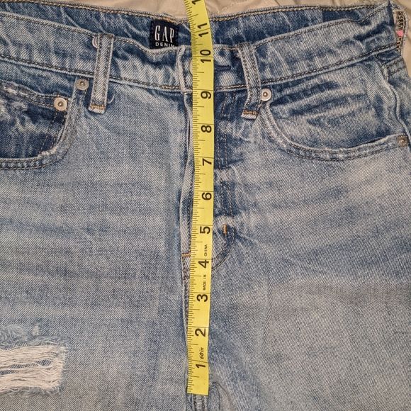 High Waisted 100% Cotton Jean Short - Picture 9 of 12